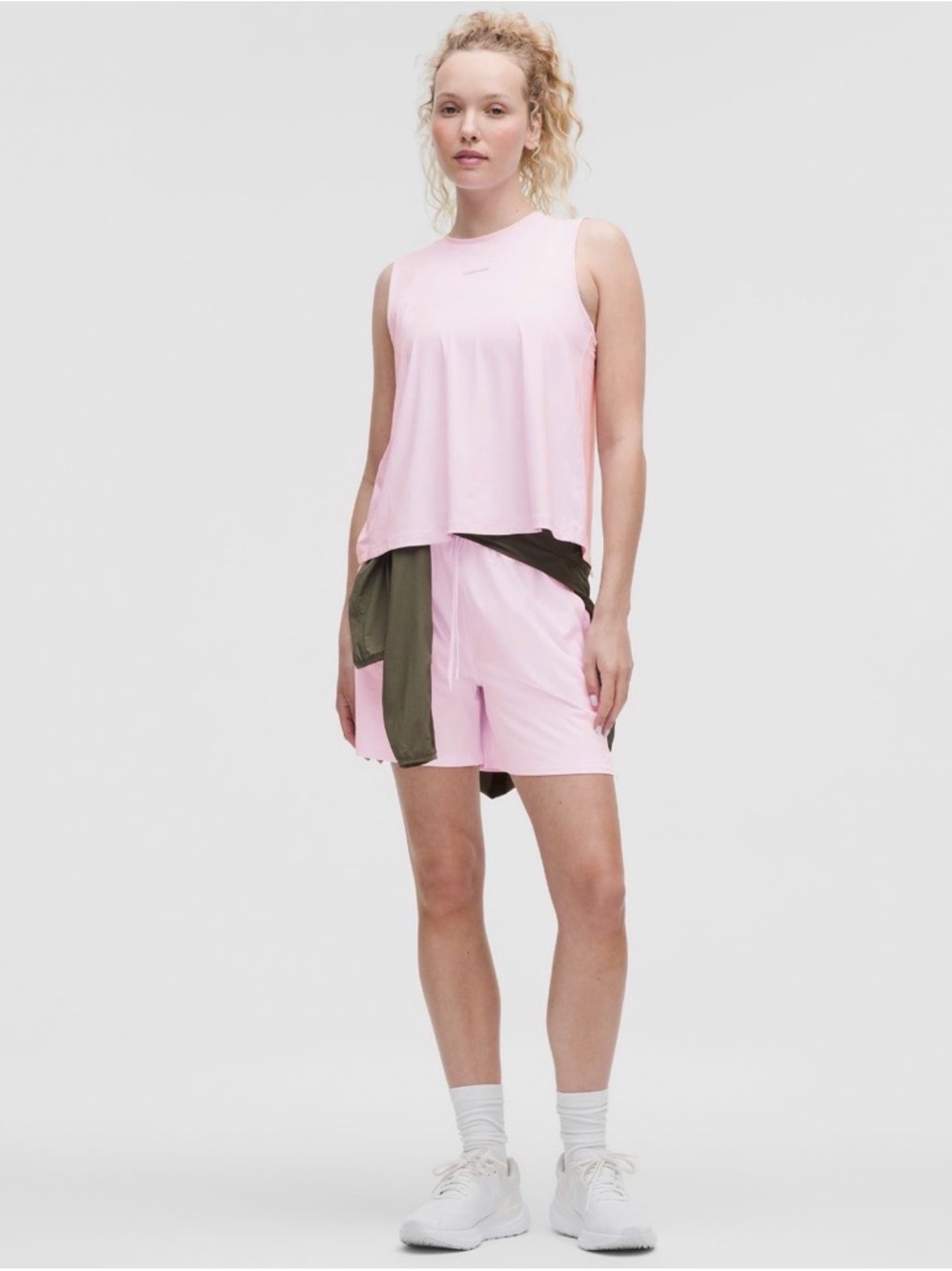 NWT Lululemon Pace Rival High-Rise Shorts | 5” Inseam | Sz 8 | Pink Organza